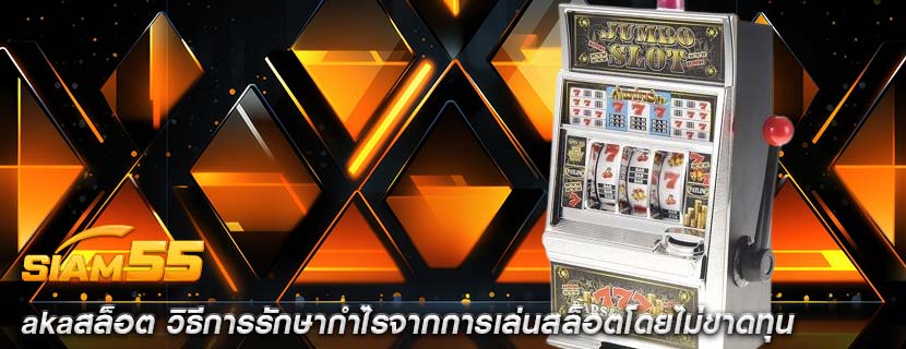 akaสล็อต วิธีการรักษากำไรจากการเล่นสล็อตโดยไม่ขาดทุน